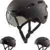 GOOFF® PILOT 3 In 1 Snorscooterhelm Met Afneembaar Vizier - Matzwart - Lichtgewicht Snorfiets Helm - NTA Gecertificeerd Speed Pedelec Helm - Geschikt Voor Blauw Kenteken Snorscooter En Snorfiets - Maat L - Voor Vrouwen En Mannen 2 GOOFF® PILOT 3 In 1 Snorscooterhelm Met Afneembaar Vizier - Matzwart - Lichtgewicht Snorfiets Helm - NTA Gecertificeerd Speed Pedelec Helm - Geschikt Voor Blauw Kenteken Snorscooter En Snorfiets - Maat L - Voor Vrouwen En Mannen -Fietsenwinkel 1003x1200 3