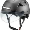 Vito E-Light Helm Met Vizier Mat Zwart XXL 62-64 CM Voor E-bike / Speed Pedelec / Snorfiets -Fietsenwinkel 1005x1200 3