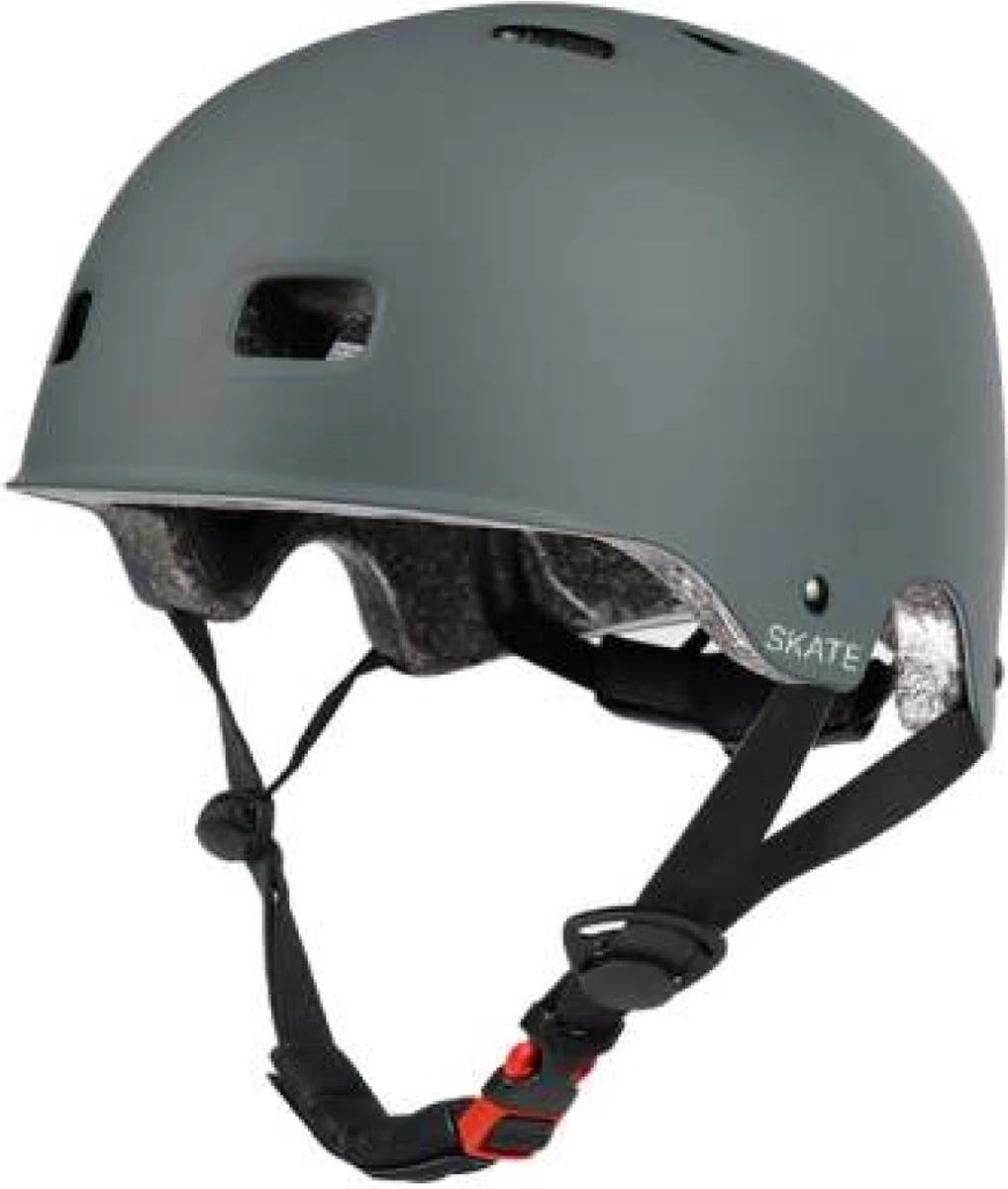 GOOFF® Skate Snorscooter Helm | Brede Pasvorm | 14x Ventilatie | Matgrijs | Lichtgewicht (L) 3 GOOFF® Skate Snorscooter Helm | Brede Pasvorm | 14x Ventilatie | Matgrijs | Lichtgewicht (L)