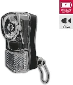 Lynx Koplamp Batterij 7 Lux Led Zwart -Fietsenwinkel 1036x1200