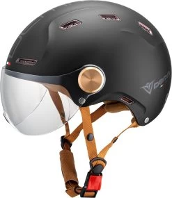 DEMM Speed Pedelec E-bike / Snorfiets Helm - Mat Zwart - S / 55-56 Cm -Fietsenwinkel 1040x1200 1