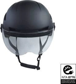 Lightyourbike ROADSTER ® Speed Pedelec Helm Met Vizier & Verlichting - NTA 8776 - Helm Snorscooter - Helm Speed Pedelec - Zwart 17 Lightyourbike ROADSTER ® Speed Pedelec Helm Met Vizier & Verlichting - NTA 8776 - Helm Snorscooter - Helm Speed Pedelec - Zwart -Fietsenwinkel 1094x1200