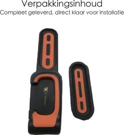 Fiets Ophangbeugel - Zwart / Oranje - Cycling WallMount - Muurhouder Fiets - Muurbeugel Wandhouder Wandbeugel - Muurbevestiging Ophangsysteem - Muur Houder Fietsbeugel Fietshaak -Fietsenwinkel 1101x1200 3