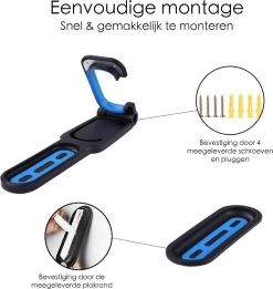 Ophangbeugel Voor Fiets - Fiets Ophangbeugel - Muurhouder Fiets - Muurbeugel Wandhouder Wandbeugel - Muurbevestiging Ophangsysteem - Muur Houder Fietsbeugel Fietshaak -Fietsenwinkel 1137x1200 6