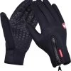 Fietshandschoenen Winter - Handschoenen - Sport Handschoenen Met Rits - Touchscreen Telefoon - Anti Slip Gloves - Heren / Dames - Maat XXL - Zwart - Cadeautje -Fietsenwinkel 1150x1200 3