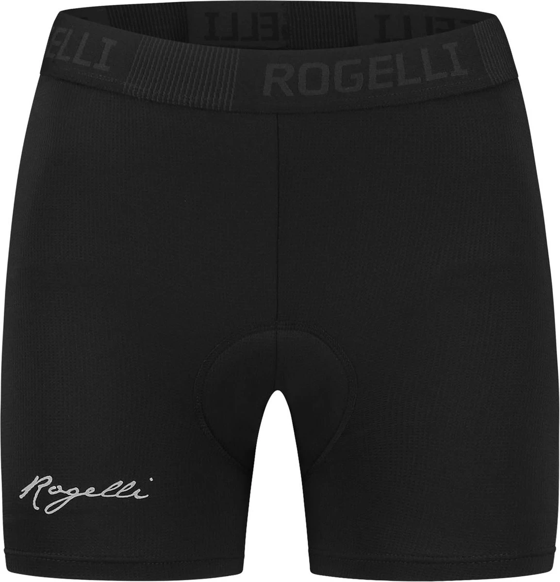 Rogelli Boxer For Ladies - Fiets-Ondershort Met Zeem - Dames - Maat L - Zwart 3 Rogelli Boxer For Ladies - Fiets-Ondershort Met Zeem - Dames - Maat L - Zwart