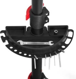 ACAZA Fiets Bevestigingsstandaard Met Snelsluiting, Gereedschapshouder En Stuurhouder, Lichte En Draagbare Reparatie Standaard Voor Fietsen, Zwart Statief -Fietsenwinkel 1154x1200 8
