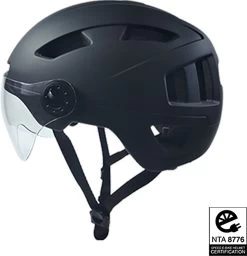 Lightyourbike ROADSTER ® Speed Pedelec Helm Met Vizier & Verlichting - NTA 8776 - Helm Snorscooter - Helm Speed Pedelec - Zwart 15 Lightyourbike ROADSTER ® Speed Pedelec Helm Met Vizier & Verlichting - NTA 8776 - Helm Snorscooter - Helm Speed Pedelec - Zwart -Fietsenwinkel 1160x1200