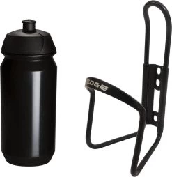 Bidonhouder Met Bidon Tacx 500cc - Zwart - Aluminium Racefiets Mountainbike