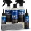 Velorest Total Bike Bundle - Fietsonderhoudsmiddelen - Fiets Reiniging & Onderhoud - Fietsreiniginsset - Fietsketting Reiniger Set - Kettingwax - Kettingolie Fiets - Ketting Reiniger Fiets - Chain Cleaner - Bike Cleaner - Showroom Ready