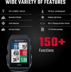 SIGMA SPORT ROX 11.1 EVO GPS Fietscomputer Incl. Stuurhouder, Zwart -Fietsenwinkel 1195x1200 8