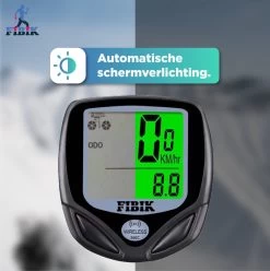Fibik Draadloze Fietscomputer - Kilometerteller - Draadloos - Waterdicht - Automatisch Verlicht Scherm -Fietsenwinkel 1197x1200 12