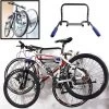 Merkloos Decopatent® Fiets Ophangsysteem Voor 2 Fietsen - Fietsenrek - Legplank Voor Helm - Fietshaak - Muurbeugel Fiets - Wandmontage -Fietsenwinkel 1198x1200 13
