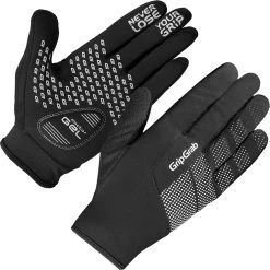 GripGrab - Ride Windproof Lente Herfst Fietshandschoenen Lange Vinger - Zwart - Unisex - Maat XL