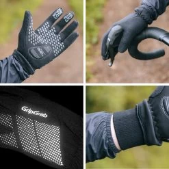 GripGrab - Ride Windproof Winter Gevoerde Padded Fietshandschoenen - Zwart - Unisex - Maat L -Fietsenwinkel 1198x1200 3