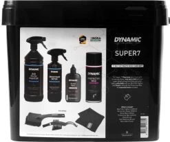 Dynamic Super 7 Fietsonderhoudsset | Bike Care Essentials 7-delig | Onderhoudsemmer Met Producten Voor Fietsverzorging | Planet-Friendly | Voor Racefiets, Mountainbike, Gravelbike, E-bike | Fiets Schoonmaken Als Een Pro -Fietsenwinkel 1200x1007