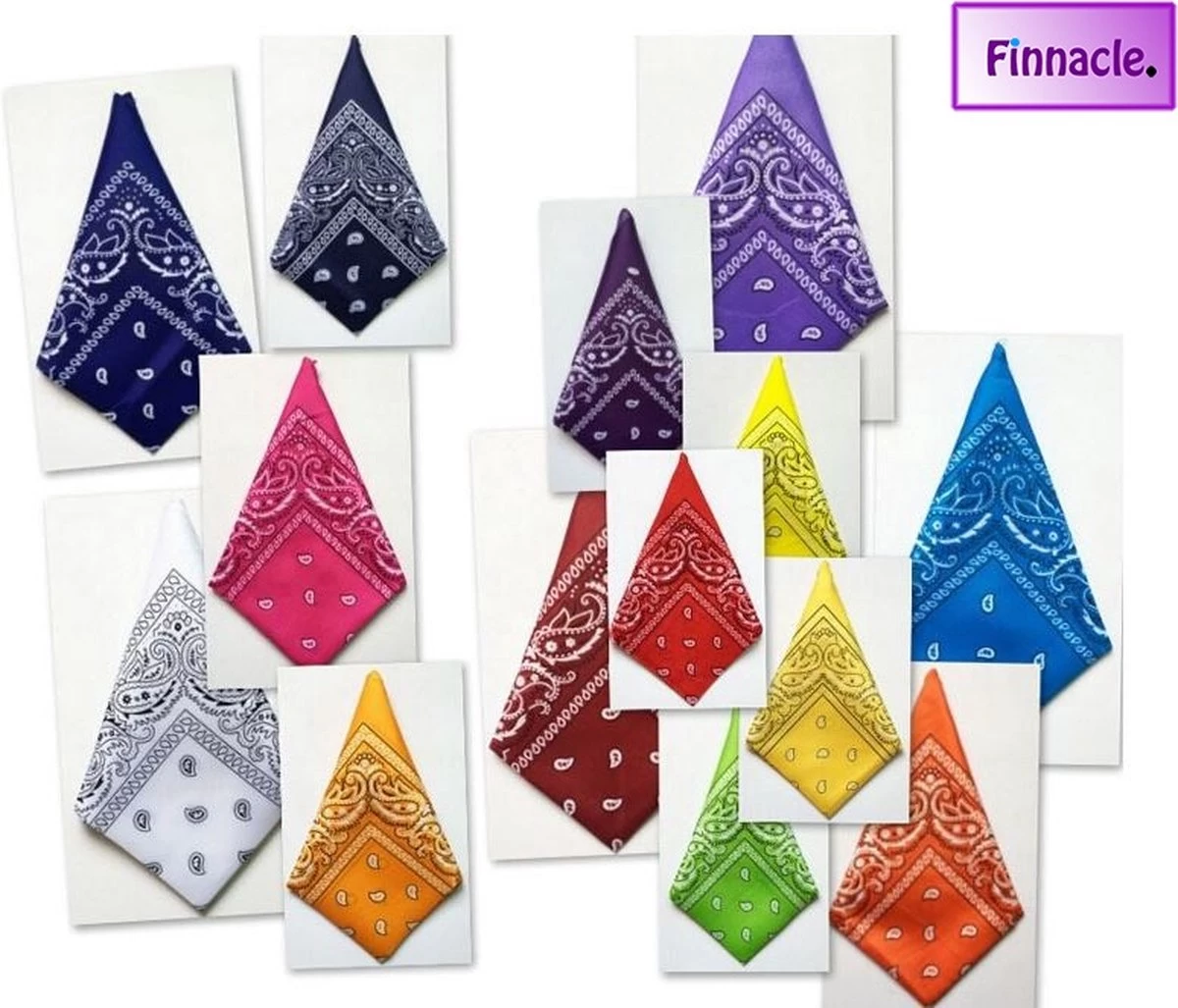 Finnacle - Hip Hop Bandana 100% Katoen Bandana Rood Vierkante Sjaal 50cm * 50cm Hoofdband Boerenzakdoek Voor Vrouwen/Mannen/Jongens/Meisjes 14 Finnacle - Hip Hop Bandana 100% Katoen Bandana Rood Vierkante Sjaal 50cm * 50cm Hoofdband Boerenzakdoek Voor Vrouwen/Mannen/Jongens/Meisjes - Afbeelding 12