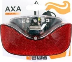 AXA Omega - Fiets Achterlicht - LED Fietsverlichting Op Batterij – Auto On/off Systeem - 50-80 Mm - Rood -Fietsenwinkel 1200x1034 2