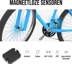 LHP BC200 Fietscomputer Draadloos 3-in-1 Bundel - Hartslagmeter Borstband - Cadanssensor - Kilometerteller GPS - 80+ Functies - 2.4 Inch LCD Scherm - Bluetooth & ANT+ -Fietsenwinkel 1200x1068 3