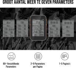 LHP BC200 Fietscomputer Draadloos 3-in-1 Bundel - Hartslagmeter Borstband - Cadanssensor - Kilometerteller GPS - 80+ Functies - 2.4 Inch LCD Scherm - Bluetooth & ANT+ -Fietsenwinkel 1200x1070 2
