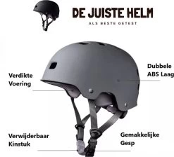 De Juiste Helm - NTA 8776 Helm - Scooterhelm, Fietshelm, E-chopperhelm, Speed-Pedelec Helm - Maat S - Zwart -Fietsenwinkel 1200x1090 6