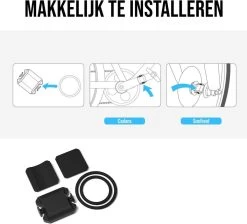 LHP BC200 Fietscomputer Draadloos 3-in-1 Bundel - Hartslagmeter Borstband - Cadanssensor - Kilometerteller GPS - 80+ Functies - 2.4 Inch LCD Scherm - Bluetooth & ANT+ -Fietsenwinkel 1200x1090 8