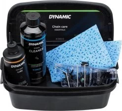 Dynamic Chain Care Box Essential - Set Met Kettingreiniger En Kettingolie Fiets - Fietsonderhoudsset - Onderhoudsemmer - 4-delig