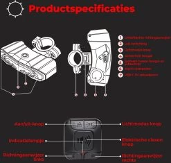 B-care Elektrische Fietsverlichting - Inclusief Afstandsbediening En Richtingaanwijzers - Fietsalarm - Anti Diefstal Alarm - Fiets Achterlicht - Fietsbel - Fiets Accessoires 23 B-care Elektrische Fietsverlichting - Inclusief Afstandsbediening En Richtingaanwijzers - Fietsalarm - Anti Diefstal Alarm - Fiets Achterlicht - Fietsbel - Fiets Accessoires -Fietsenwinkel 1200x1141 7
