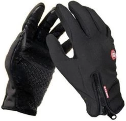 Merkloos Fietshandschoenen Unisex - Zwart - Maat L -Fietsenwinkel 1200x1151 1