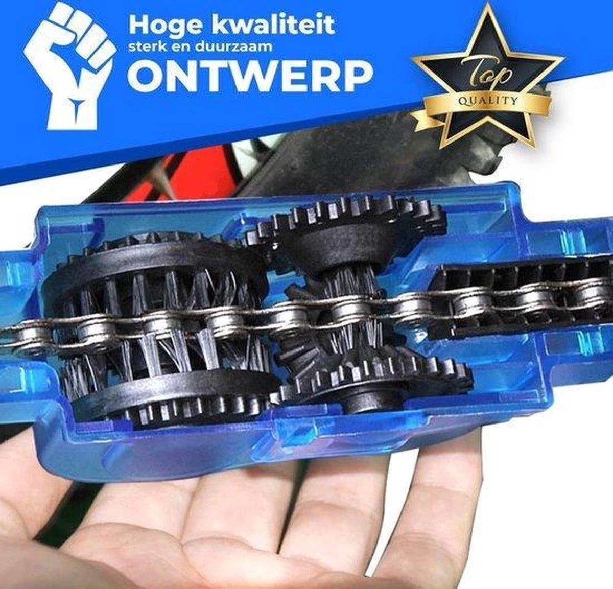 Merkloos Fietsketting Reiniger - Ketting Schoonmaken - Kettingborstel - Fiets Schoonmaak Set - Ontvetter Fiets - Kettingreiniger - Fietsketting Smeermiddel - Fiets Accessoires - Fietsgereedschap - Cadeau Voor Man -Vrouwen- Sinterklaas Cadeautjes 7 Merkloos Fietsketting Reiniger - Ketting Schoonmaken - Kettingborstel - Fiets Schoonmaak Set - Ontvetter Fiets - Kettingreiniger - Fietsketting Smeermiddel - Fiets Accessoires - Fietsgereedschap - Cadeau Voor Man -Vrouwen- Sinterklaas Cadeautjes - Afbeelding 5