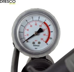 Dresco Fietspomp - Manometer – Zwart -Fietsenwinkel 1200x1155 2
