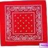 Finnacle - Hip Hop Bandana 100% Katoen Bandana Rood Vierkante Sjaal 50cm * 50cm Hoofdband Boerenzakdoek Voor Vrouwen/Mannen/Jongens/Meisjes