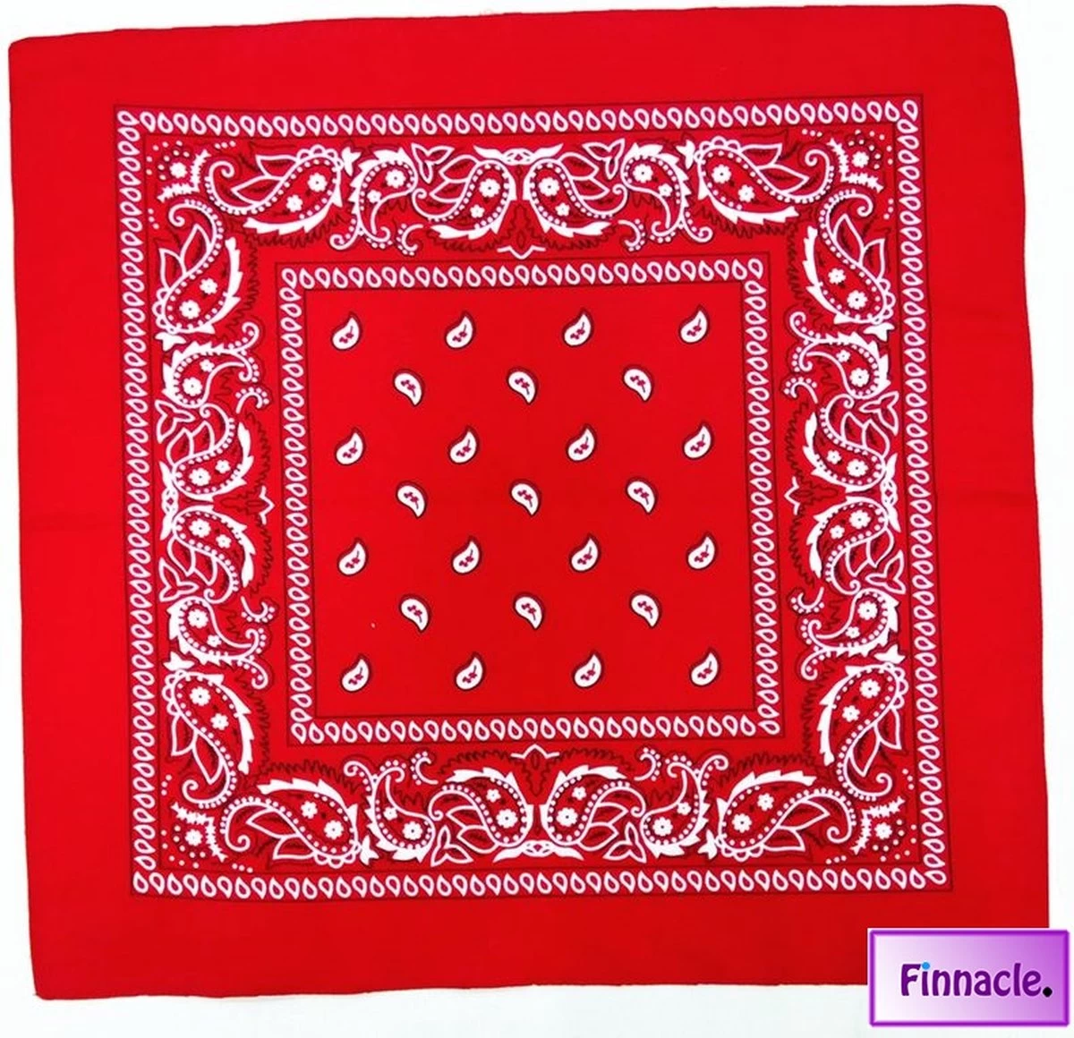 Finnacle - Hip Hop Bandana 100% Katoen Bandana Rood Vierkante Sjaal 50cm * 50cm Hoofdband Boerenzakdoek Voor Vrouwen/Mannen/Jongens/Meisjes 3 Finnacle - Hip Hop Bandana 100% Katoen Bandana Rood Vierkante Sjaal 50cm * 50cm Hoofdband Boerenzakdoek Voor Vrouwen/Mannen/Jongens/Meisjes