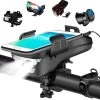 4-in-1 Fietslamp Voorlicht Mét Telefoonhouder - USB Oplaadbaar - Met Powerbank én Toeter - Racefiets Verlichting - Fietslicht Voorlicht Usb Oplaadbaar - Fietsverlichting Set - Licht Voor Fiets - Bike Light -Fietsenwinkel 1200x1164 1