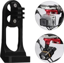 Kwmobile Houder Voor Garmin Edge / Bryton Rider / CatEye - Fietshouder Voor Navigatiesysteem - Stuurhouder In Zwart -Fietsenwinkel 1200x1175