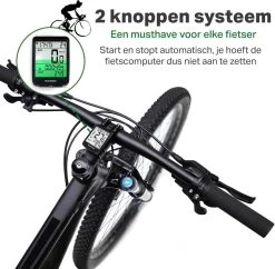 Vivid Green Draadloze Fietscomputer Snelheidsmeter - Mountainbike - Kilometerteller - Fiets Accessoires - Racefiets - Draadloos 14 Vivid Green Draadloze Fietscomputer Snelheidsmeter - Mountainbike - Kilometerteller - Fiets Accessoires - Racefiets - Draadloos -Fietsenwinkel 1200x1177 2