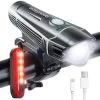 LED Fietsverlichting Set – Oplaadbaar Via USB - Voorlicht En Achterlicht - Waterbestendig - Complete Fietslamp Set -Fietsenwinkel 1200x1179 2
