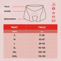 Fietsonderbroek Dames Heren Met Zeem - Fietsbroek - Fietsondergoed - Wielerbroek - L -Fietsenwinkel 1200x1200 104