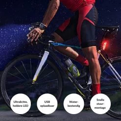 Lovnix - Oplaadbare Fietslamp LED Verlichting Set - USB Oplaadbaar - Fietslicht Met LED Lamp - Voor- En- Achter Licht - Regenbestendig - Geschikt Voor Mountainbike Fietsen Wandelen Speleologie 25 Lovnix - Oplaadbare Fietslamp LED Verlichting Set - USB Oplaadbaar - Fietslicht Met LED Lamp - Voor- En- Achter Licht - Regenbestendig - Geschikt Voor Mountainbike Fietsen Wandelen Speleologie -Fietsenwinkel 1200x1200 252