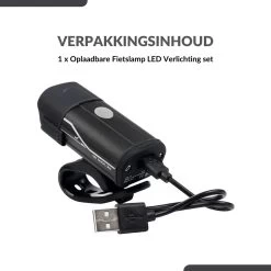 Lovnix - Oplaadbare Fietslamp LED Verlichting Set - USB Oplaadbaar - Fietslicht Met LED Lamp - Voor- En- Achter Licht - Regenbestendig - Geschikt Voor Mountainbike Fietsen Wandelen Speleologie 30 Lovnix - Oplaadbare Fietslamp LED Verlichting Set - USB Oplaadbaar - Fietslicht Met LED Lamp - Voor- En- Achter Licht - Regenbestendig - Geschikt Voor Mountainbike Fietsen Wandelen Speleologie -Fietsenwinkel 1200x1200 255