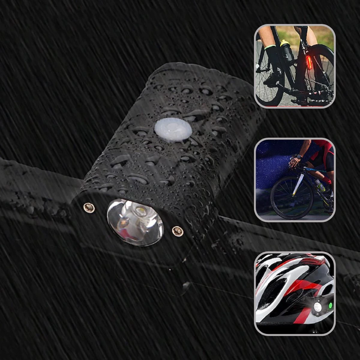 Lovnix - Oplaadbare Fietslamp LED Verlichting Set - USB Oplaadbaar - Fietslicht Met LED Lamp - Voor- En- Achter Licht - Regenbestendig - Geschikt Voor Mountainbike Fietsen Wandelen Speleologie 21 Lovnix - Oplaadbare Fietslamp LED Verlichting Set - USB Oplaadbaar - Fietslicht Met LED Lamp - Voor- En- Achter Licht - Regenbestendig - Geschikt Voor Mountainbike Fietsen Wandelen Speleologie - Afbeelding 19