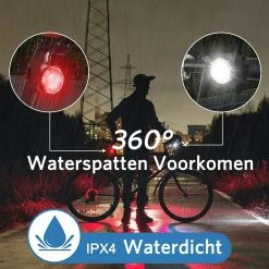 Fietsverlichting USB Oplaadbaar - Waterdicht Fietslamp - LED Fietslampjes - Voorlicht En Achterlicht - Voor Fiets -Fietsenwinkel 1200x1200 265