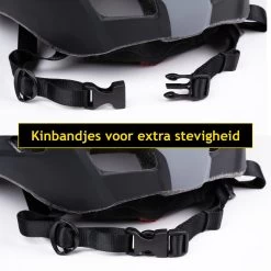 Dunlop Fietshelm - Verstelbaar Van 58 Tot 61 CM - Maat L - Met LED-Verlichting - 3 Lichtmodus - Zwart -Fietsenwinkel 1200x1200 27