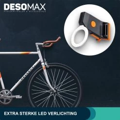 DesoMax® Fietslicht Achterlicht LED USB Oplaadbaar Helder Rond - Achterlicht Voor Racefiets En MTB – Herkenningslicht -Fietsenwinkel 1200x1200 311