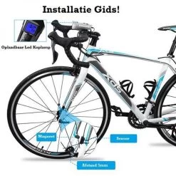 Voorlicht Fiets - Fietslicht - Led Voorlamp - 500 Lumen - Usb Oplaadbaar - Waterdicht - Koplamp Fiets - Snelheidsmeter - Claxon - Vier Standen -Fietsenwinkel 1200x1200 331