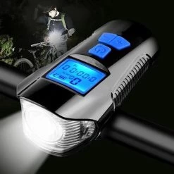 Voorlicht Fiets - Fietslicht - Led Voorlamp - 500 Lumen - Usb Oplaadbaar - Waterdicht - Koplamp Fiets - Snelheidsmeter - Claxon - Vier Standen -Fietsenwinkel 1200x1200 334