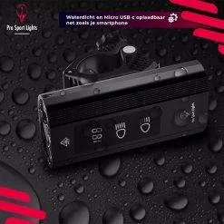 Fietslamp 1200 Lumen Fietsverlichting Pro Sport Lights Performance - Koplamp USB Oplaadbaar - Voorlicht Fietsverlichting -Fietsenwinkel 1200x1200 349