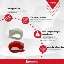 Fietslampjes LED 10 Sets (10 X Wit & 10 X Rood) Inclusief Batterijen - Lunastic Set Van 20 Lampjes 11 Fietslampjes LED 10 Sets (10 X Wit & 10 X Rood) Inclusief Batterijen - Lunastic Set Van 20 Lampjes -Fietsenwinkel 1200x1200 366