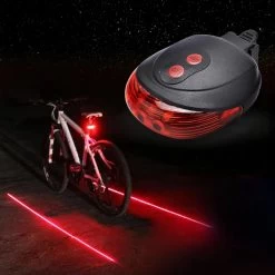 Fiets Achterlicht - LED Licht Met Laser - Fiets Lamp - Waterdicht - Racefiets Verlichting - Inclusief Batterijen - Rheme -Fietsenwinkel 1200x1200 403