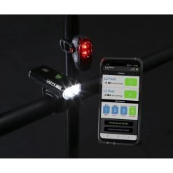 Lezyne Connect Smart 1000XL / KTV Smart Pair Verlichtingsset - 1000 Lumen - Zwart -Fietsenwinkel 1200x1200 449